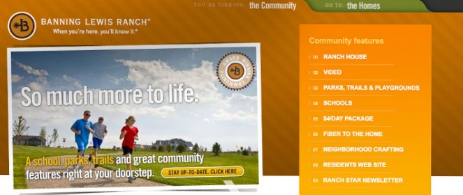 Case study image: Banning lewis ranch Colorado Homes Community